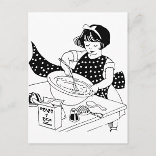 Little Cook Postcard