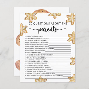 Little cookie - 20 questions about the parent game