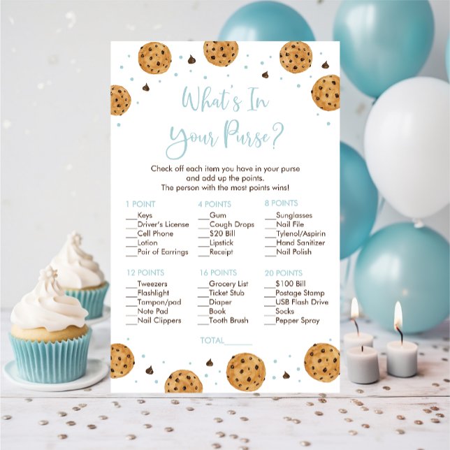 Little Cookie Blue Boy What's In Your Purse Game (Creator Uploaded)