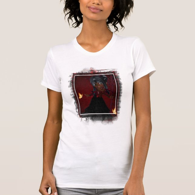 Little Cookie Devil Girl Design 4 T-Shirt (Front)