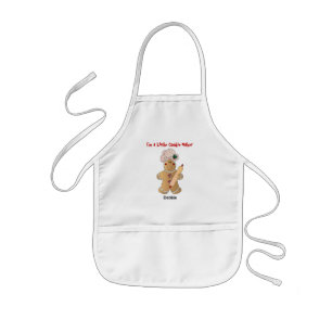 Little Cookie Maker Gingerbread Baker Kids Apron