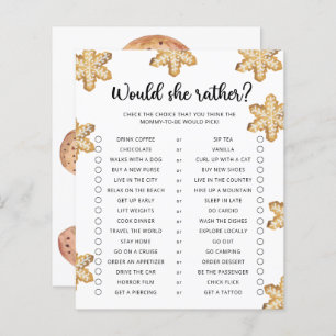 Little cookie - Would she rather