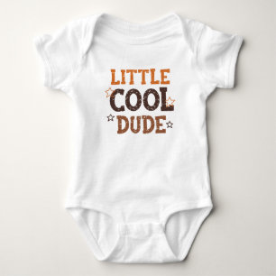 Little Cool Dude Baby Bodysuit