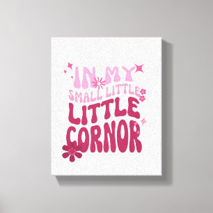 little corner portrit canvas print