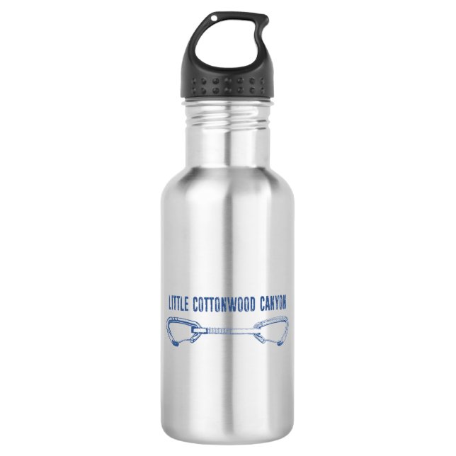 Little Cottonwood Canyon Climbing Quickdraw 532 Ml Water Bottle (Front)