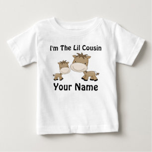 Little Cousin Horse Personalised T-shirt