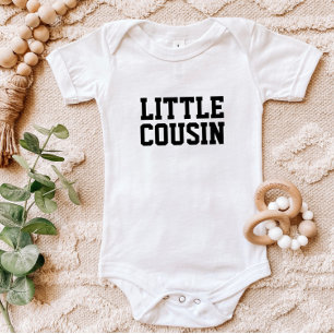 Little Cousin   Matching Kids Family Baby Bodysuit