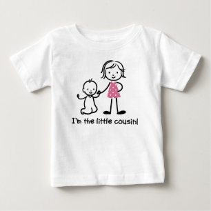 Little Cousin Stick Figure t-shirts