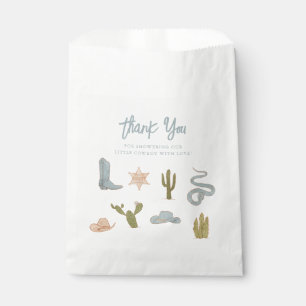 Little Cowboy Blue Baby Shower Favour Bags