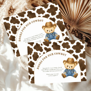 Little Cowboy Books for Baby Card