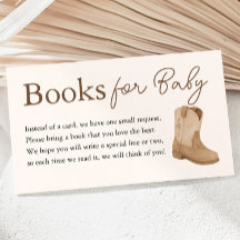 Little Cowboy Books for Baby Shower