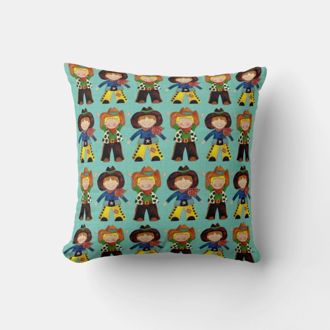 little cowboys cushion (Front)