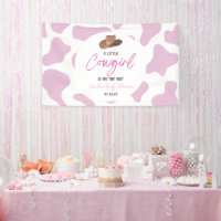 Little Cowgirl Cow Girl Rodeo Western Baby Shower