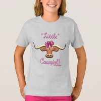 Little Cowgirl, Longhorn Cow