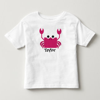 Little Crab Personalised Toddler T-Shirt