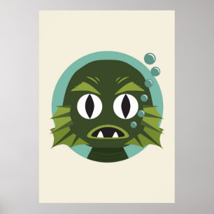 Little Creature from the Black Lagoon Poster