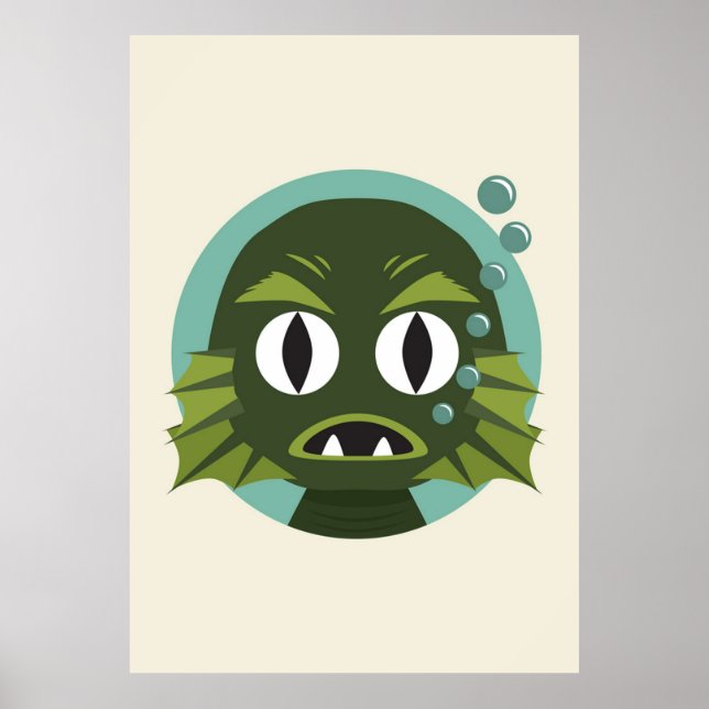 Little Creature from the Black Lagoon Poster (Front)