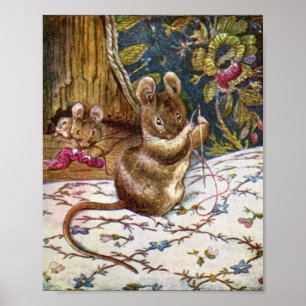 Little Critters Children's Book Illustration Poster