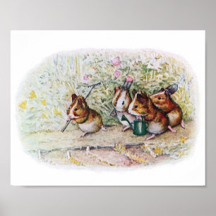 Little Critters Children's Book Illustration Poster