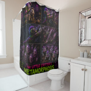 Little critters comic strip storyboard shower show curtain
