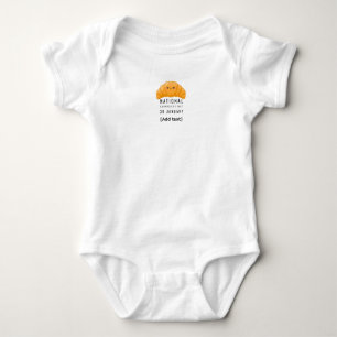 "Little Croissant" Funny Foodie Baby Shower Gift Bodysuit