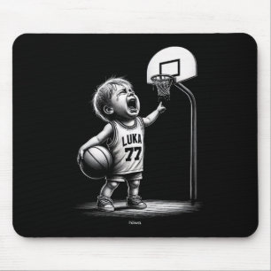 Little Cry Luka By Is Angry And Mad At The Sketll Mouse Mat