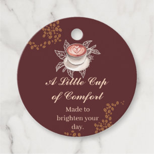 Little Cup of Comfort Coffee Gift Tag