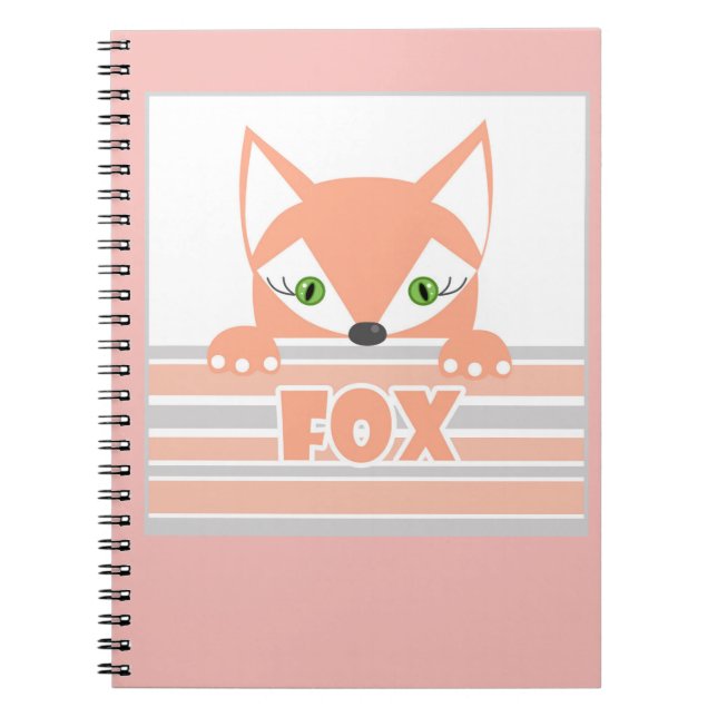 Little, curious Fox Notebook (Front)