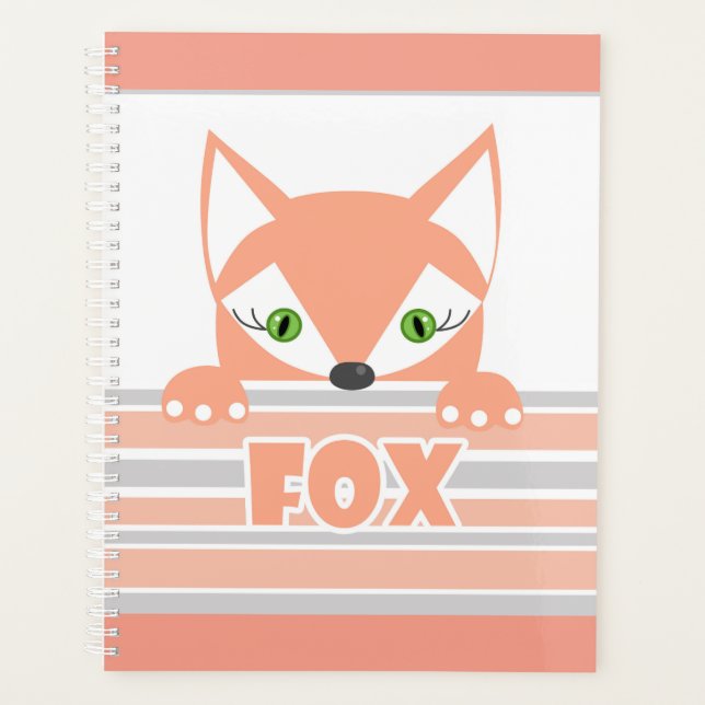 Little, curious Fox Planner (Front)