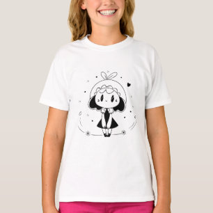 Little Cute Anime Girl T-Shirt