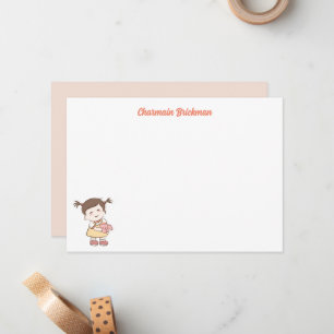 Little Cute Baby Girl  Card