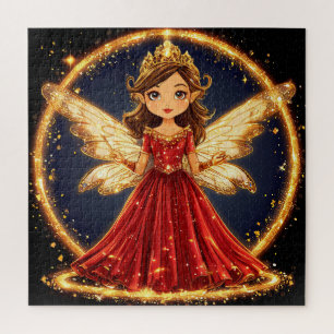 Little Cute Fairy Magical Fantasy for girls Gift Jigsaw Puzzle