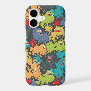 Little cute funny monsters