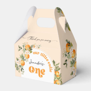 Little cutie 1st birthday party favour box