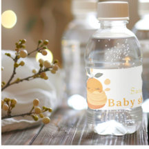Little cutie baby orange   Baby shower