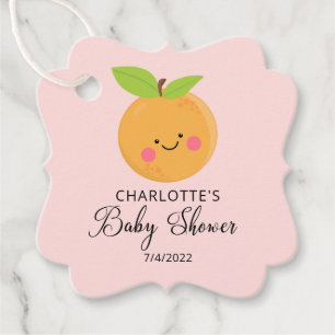 Little Cutie Baby Shower Favour Tags