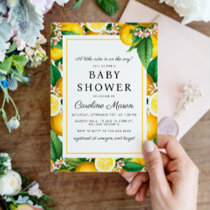 Little Cutie Baby Shower Invitation