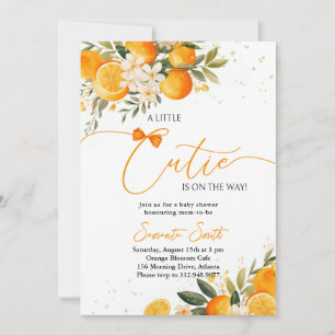  Little Cutie Baby Shower Invitation