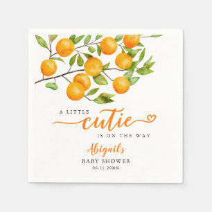 Little Cutie Baby Shower Napkin