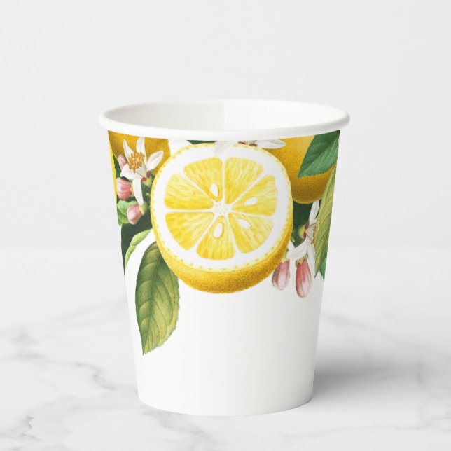 Little Cutie Baby Shower Paper Cups (Left)