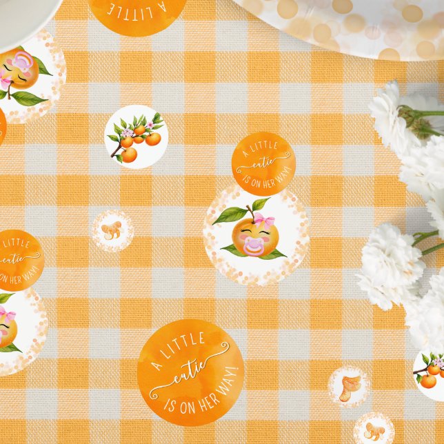 Little Cutie Baby Shower Table Confetti (Creator Uploaded)