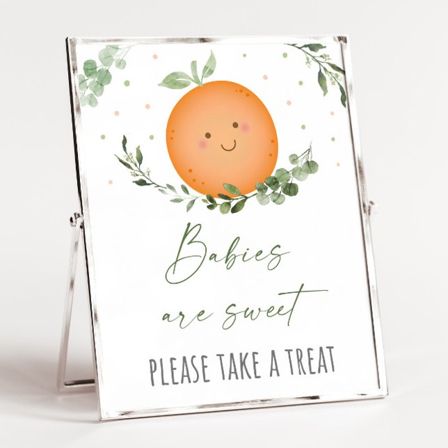 Little Cutie Baby Shower Treat Sign (Creator Uploaded)