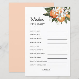 Little Cutie Baby Shower Wishes For Baby Advice Ca