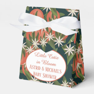 Little Cutie Clementine Citrus Theme Baby Shower Favour Box
