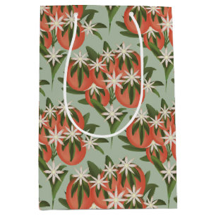 Little Cutie Clementine Sage Medium Gift Bag