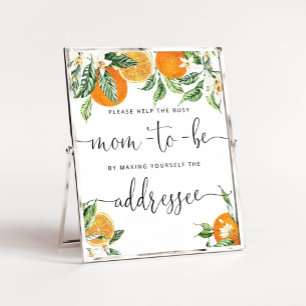 Little cutie help the busy Mum Address an envelope Poster