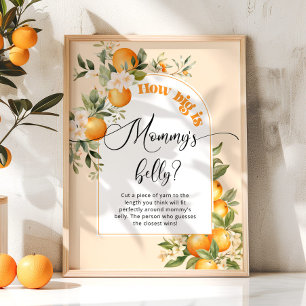 Little cutie how big is mummy's belly game poster