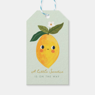 Little Cutie Lemon Baby Shower  Gift Tags