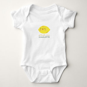 Little Cutie Lemon Citrus Baby Bodysuit