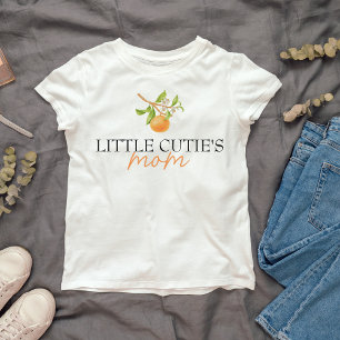 Little Cutie Matching Mom to be T-Shirt